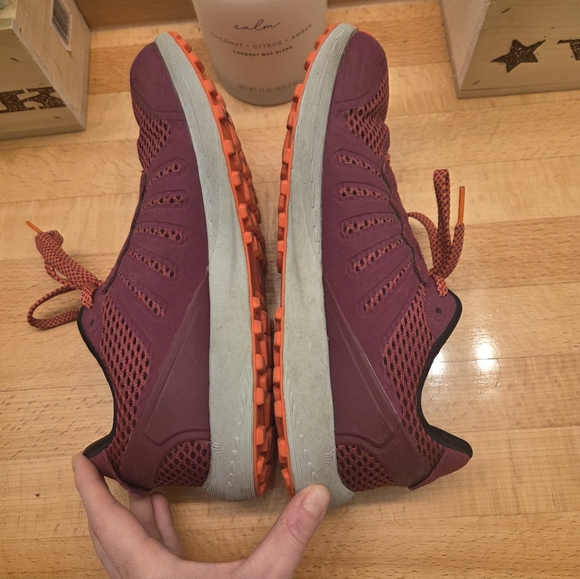 Columbia Montrail F.K.T. Trail Running Shoe Red Quartz Women's Size 10 - Picture 4 of 11
